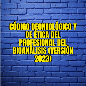 codigo deontologico bioanalisis