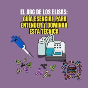 Portada de la guía El ABC de los ELISA, una guía de Sangre, Sudor y Pipetas para dominar la técnica de laboratorio